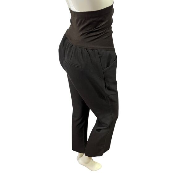 Brown Motherhood Maternity Slacks Petite Small - Excellent Condition - Picture 14 of 15